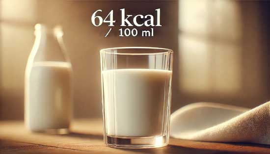 Kalorien von Milch